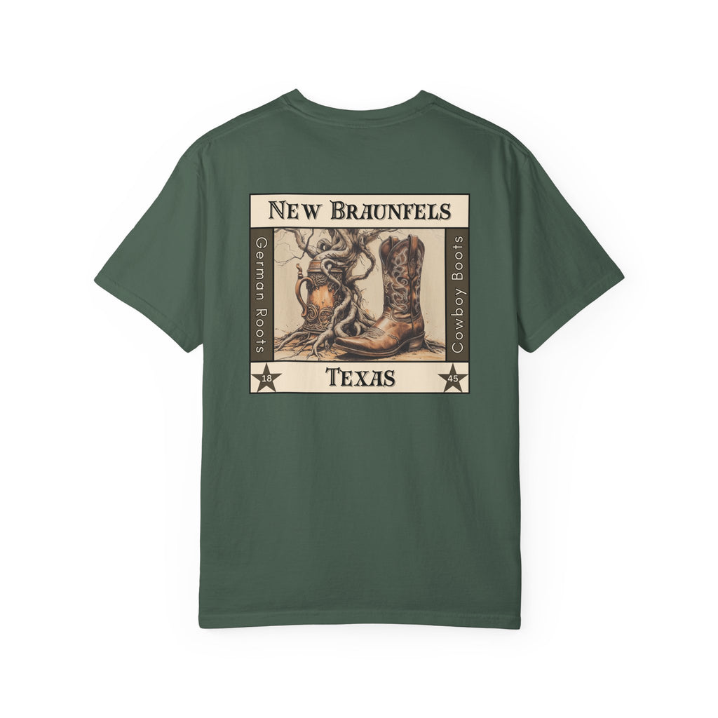 German Roots and Cowboy Boots - New Braunfels Tee (Unisex)