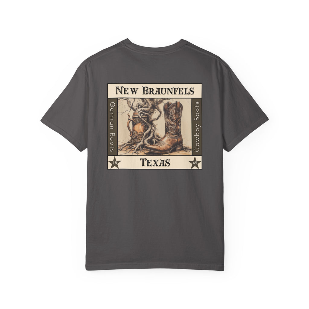German Roots and Cowboy Boots - New Braunfels Tee (Unisex)